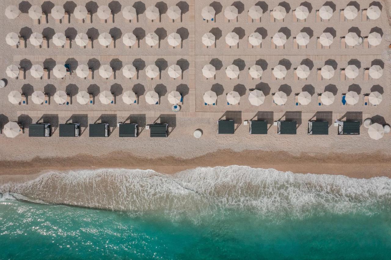Miamar Hotel Himare Bagian luar foto
